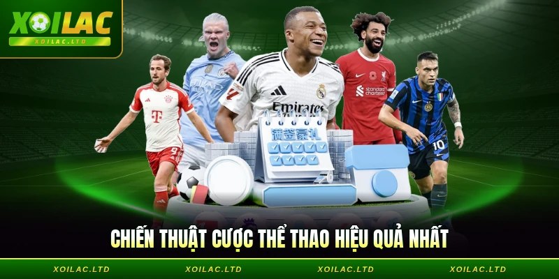 Chiến thuật cược thể thao hiệu quả nhất