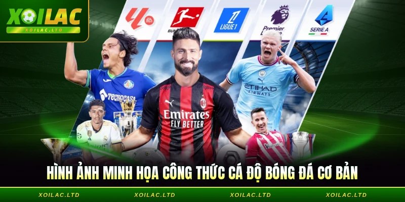 Hình ảnh minh họa công thức cá độ bóng đá cơ bản